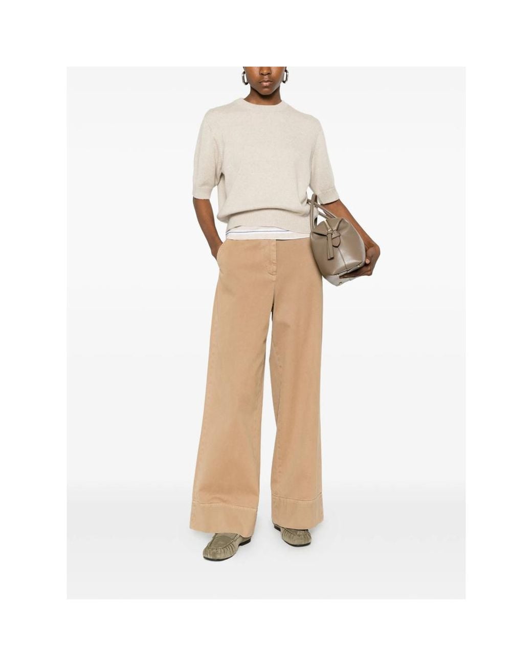 Brunello Cucinelli Natural Neutrals Knitwear