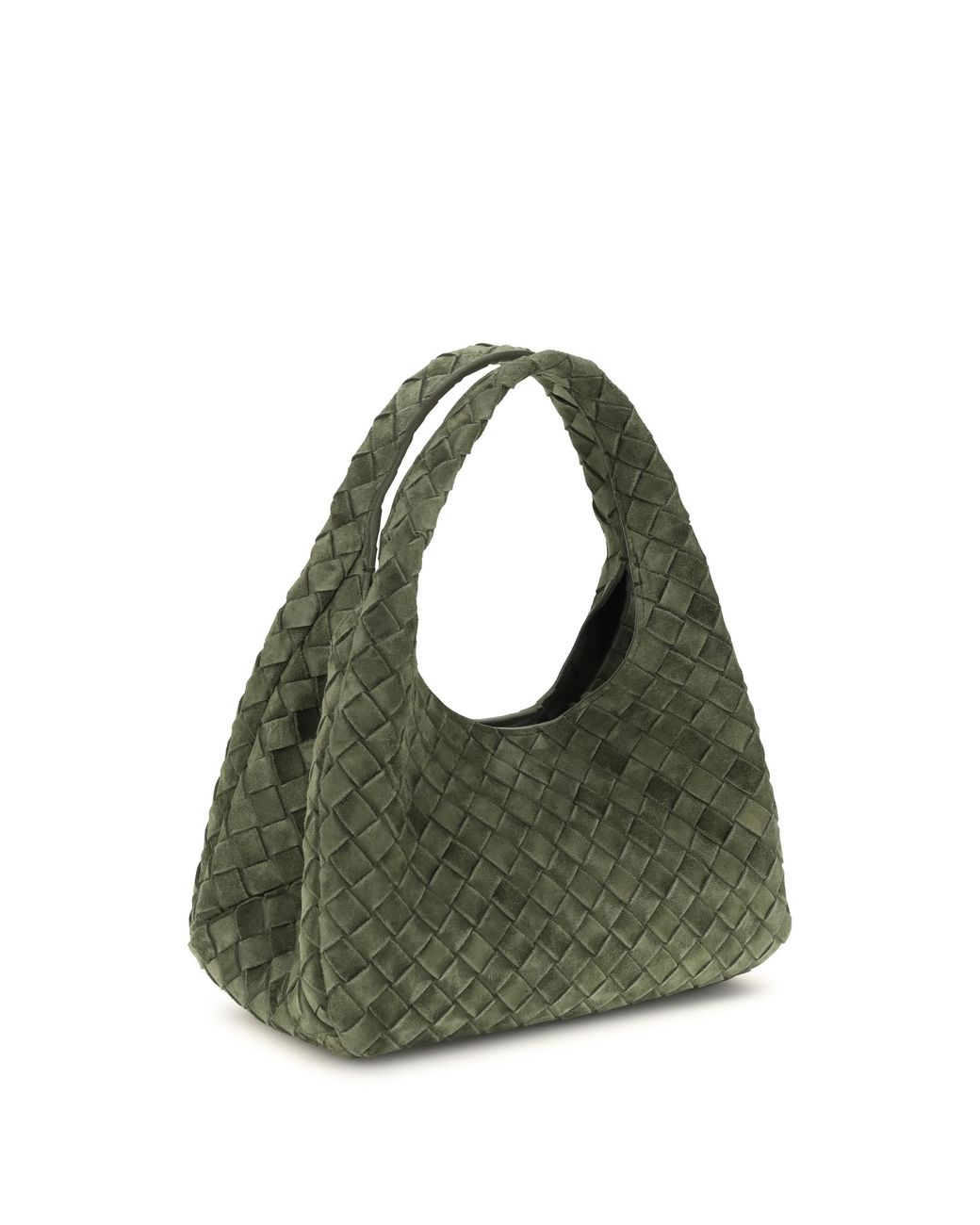 Bottega Veneta Green Bottega Veneta Campana Shoulder Bag