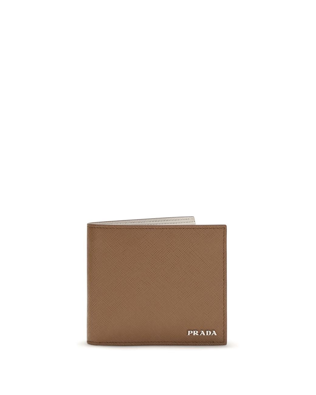 Prada Brown Leather Wallet for men