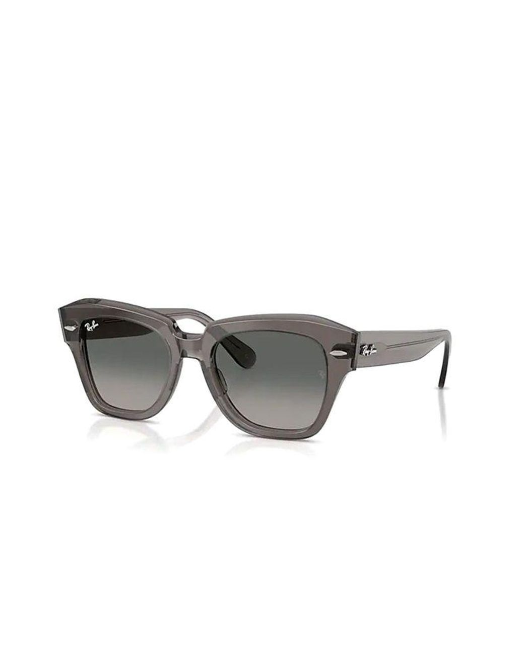 Ray-Ban Gray Sunglasses Acetate Eyewear