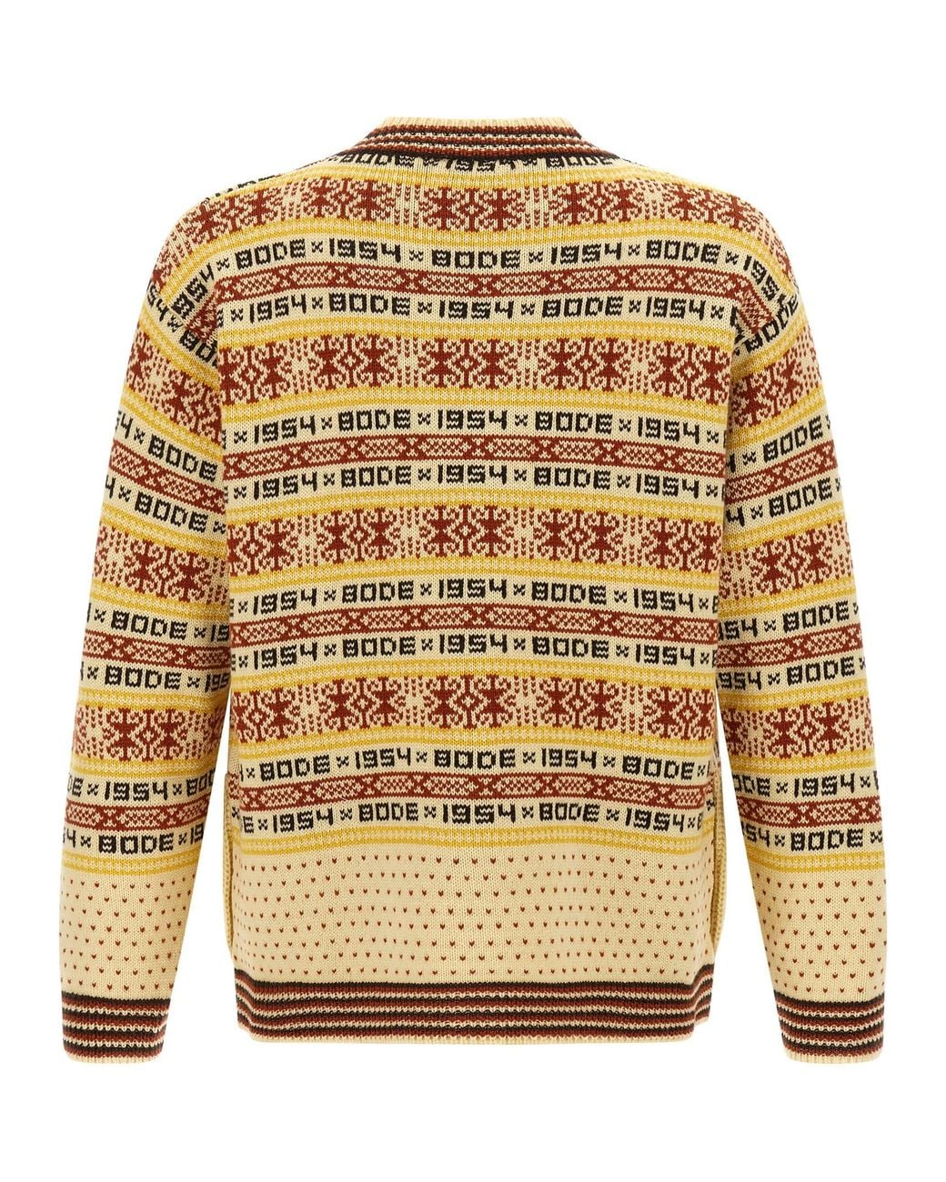 Bode Multicolor Marzipan Cardigan for men