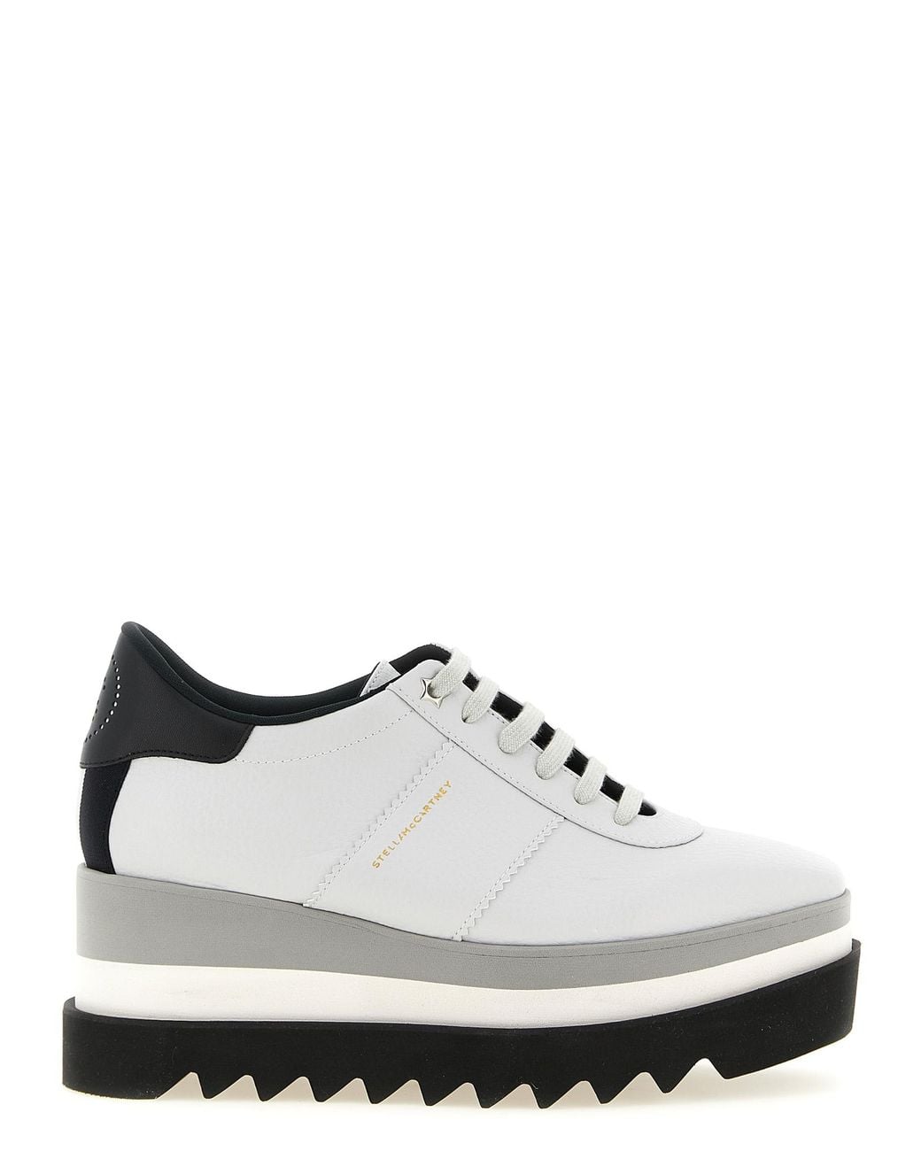 Stella McCartney White Polyethylene Wedge Sandals