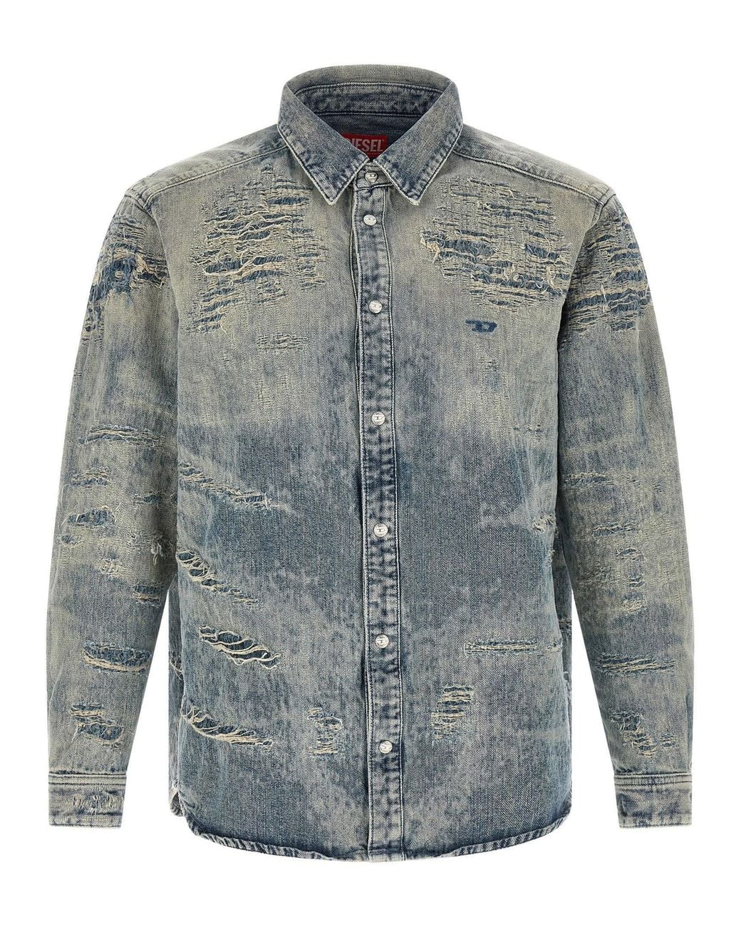 DIESEL Gray D-Simply Shirt for men