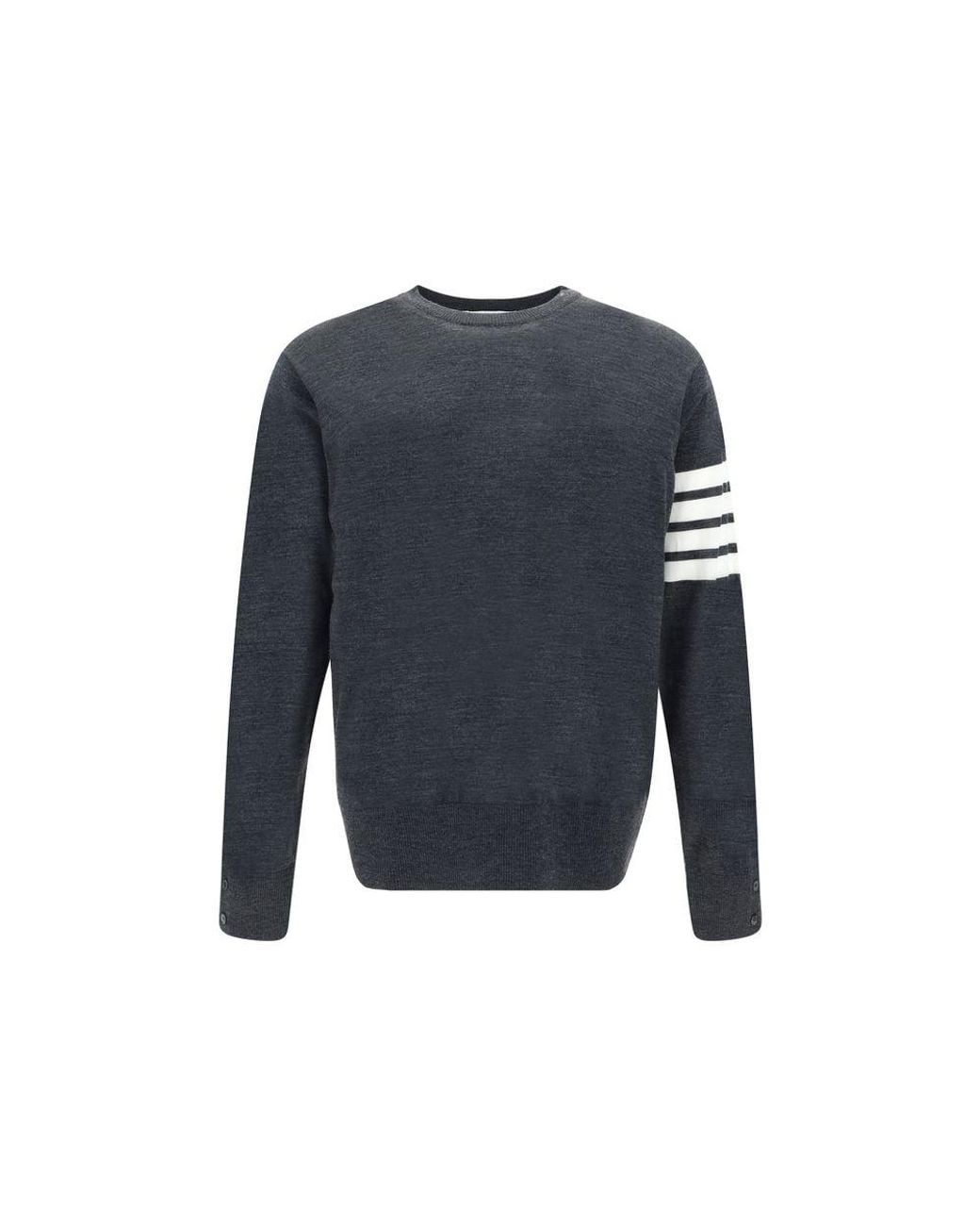 Thom Browne Blue Wool Oves Aries Sweatshirt for men