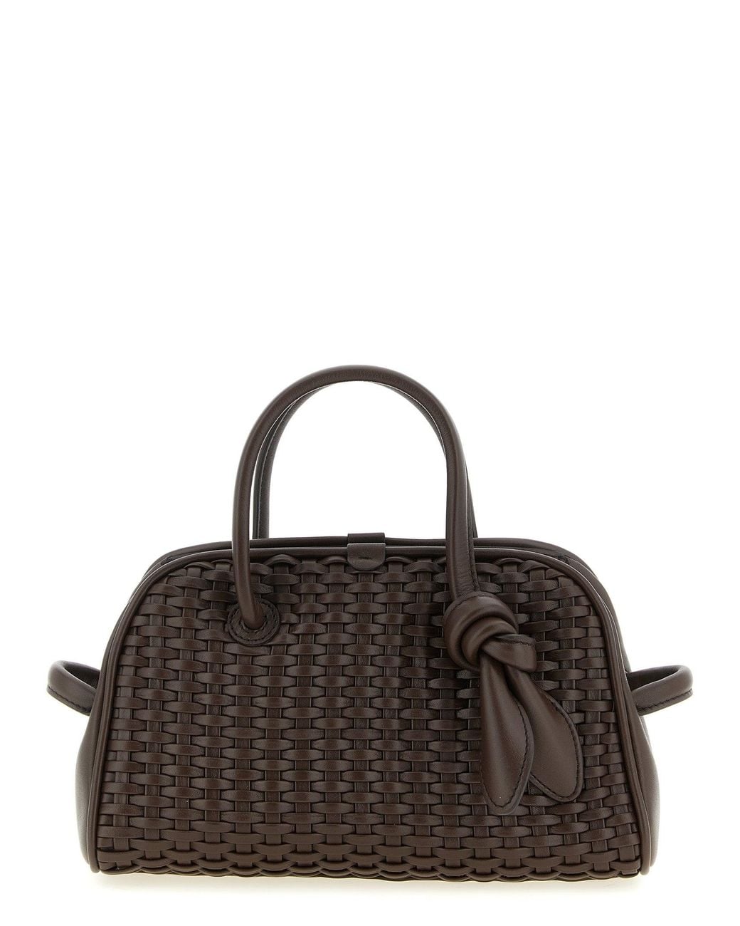 Jacquemus Brown Le Petit Turismo Handbag