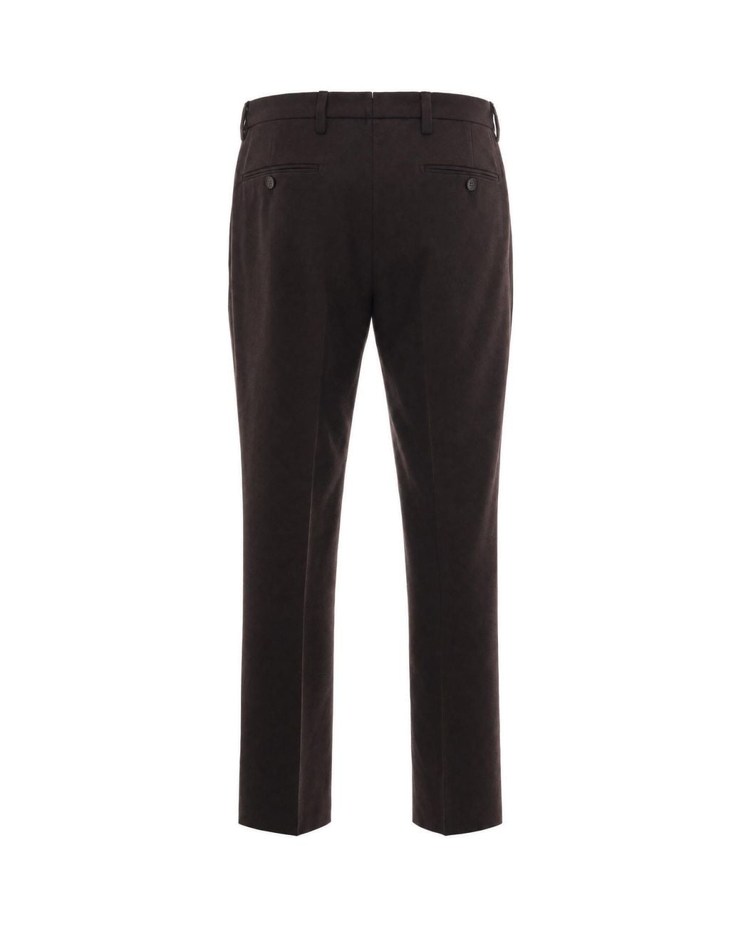 Briglia 1949 Black Trousers Portobello Wool for men