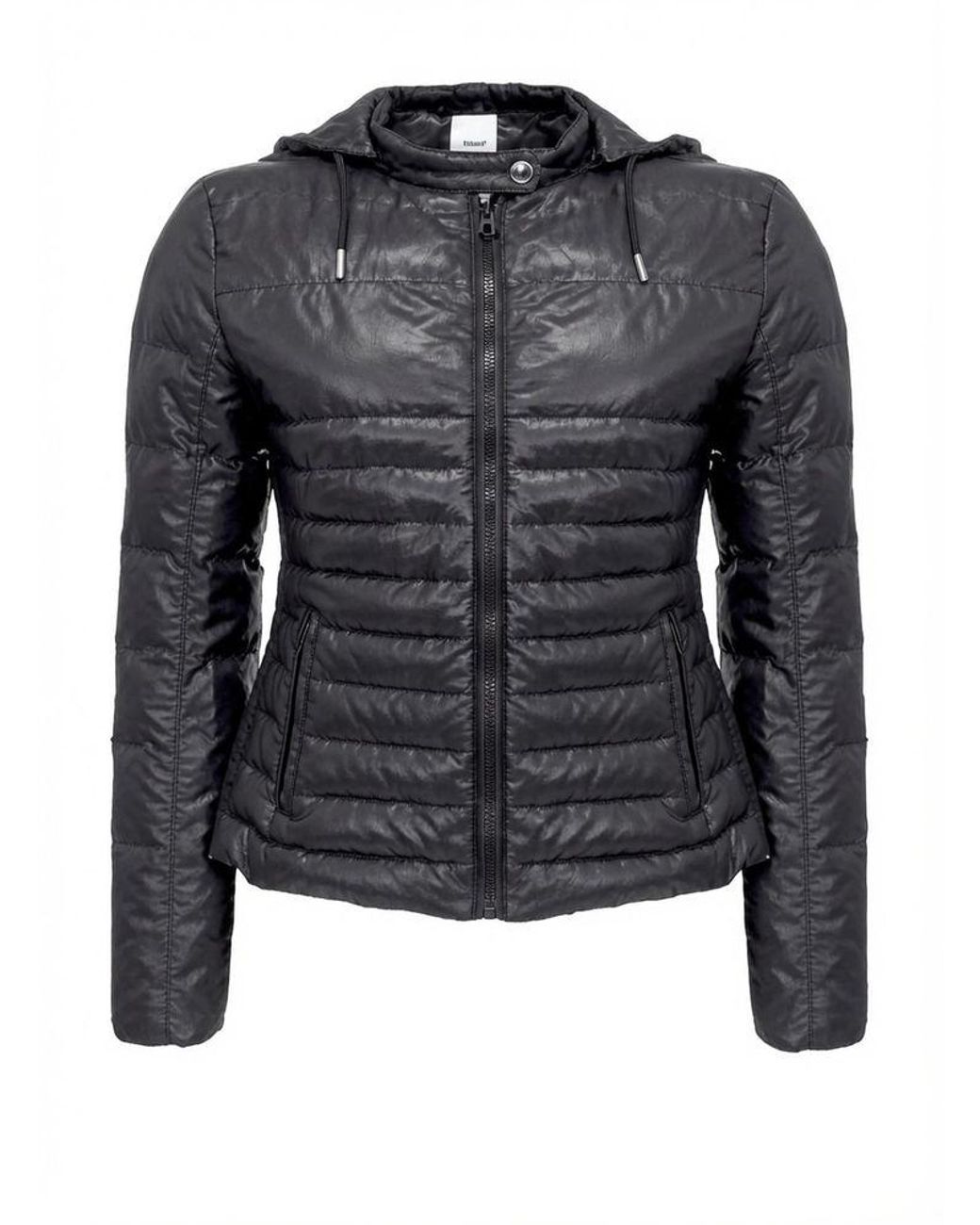 Pinko Black Jacket Polyamide Apparel