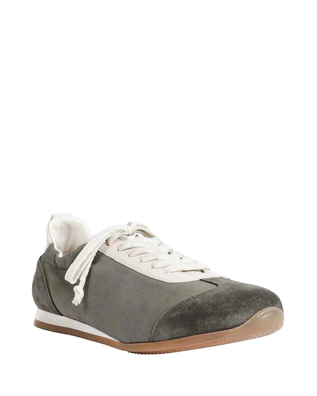 Uma Wang White Baseball Sneakers Dark