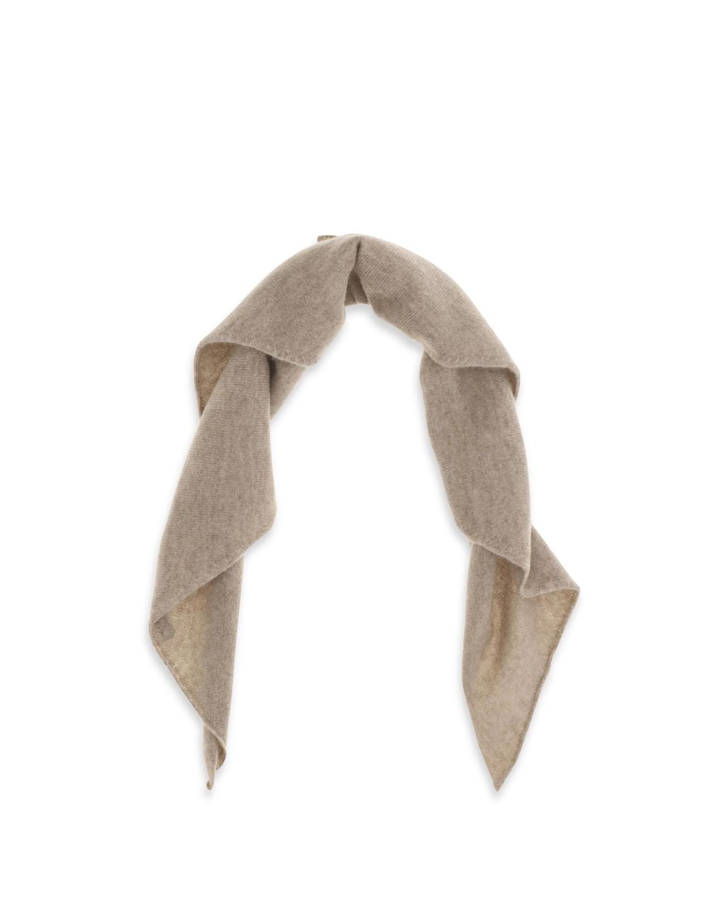 Brunello Cucinelli White Cashmere Scarf Kashmir/Capra Hircus Scarfs