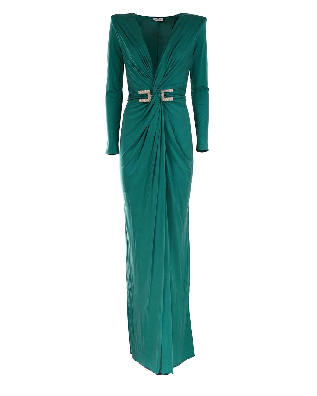 Elisabetta Franchi Dress in Green | Lyst
