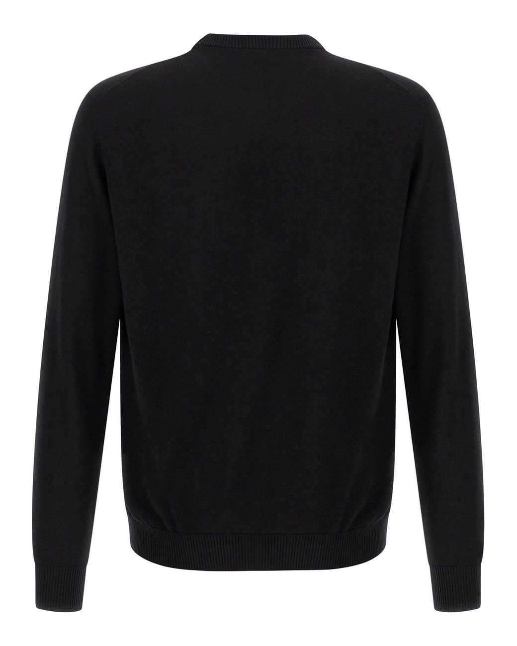 Fendi Black Ff-Pocket Wool Sweater