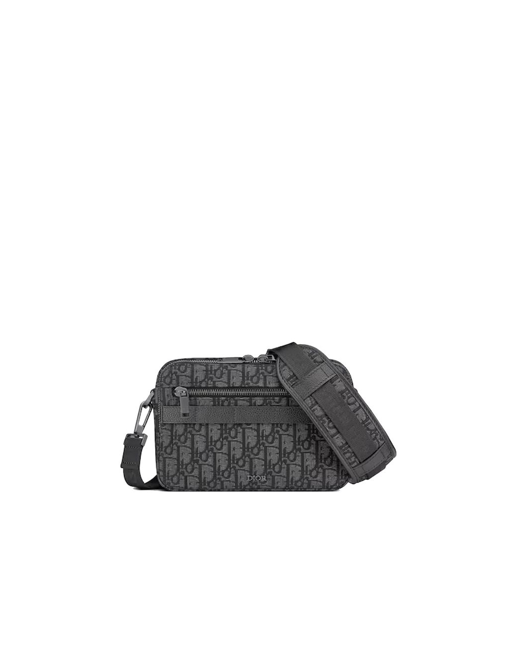 Dior Jacquard Oblique Bag in Gray for Men Lyst