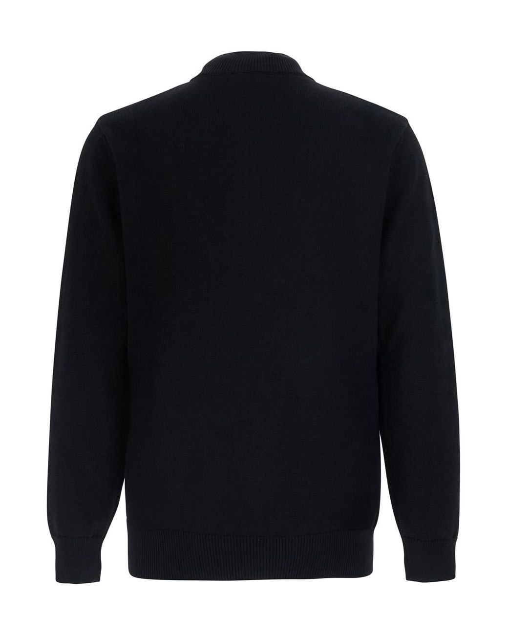 Emporio Armani Blue Zip Jacket Melzza Cotton Tops for men