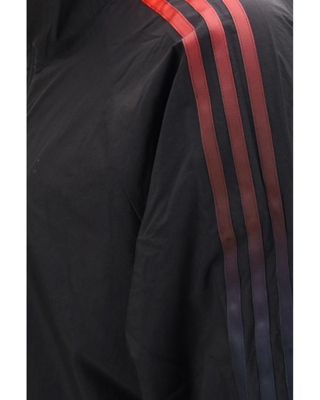 Y-3 Black Nylon 3-Stripes Gradient Sweatshirt Polyamide Top for men