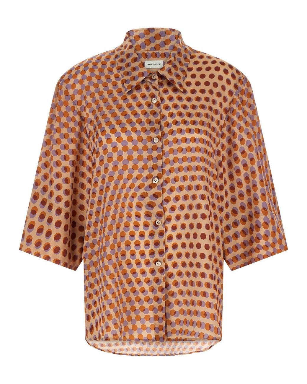 Dries Van Noten Brown Clea Shirt