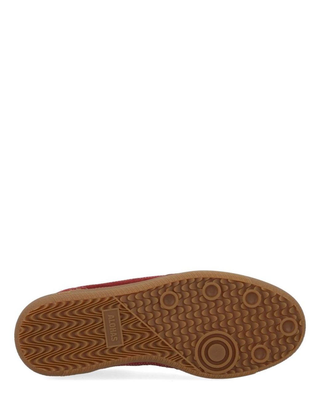 Alohas Red Alohas Suede Cow Leather Sneaker