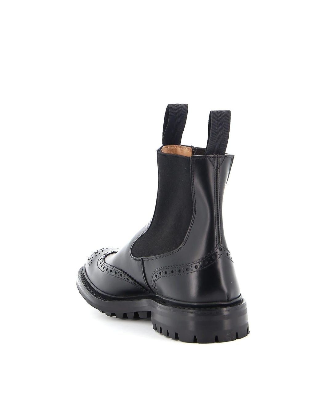 Tricker's Black Henry Commando for men