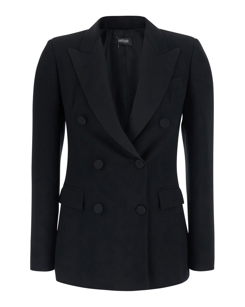 Le Plain Black Blazer Tech Fabric Blazers