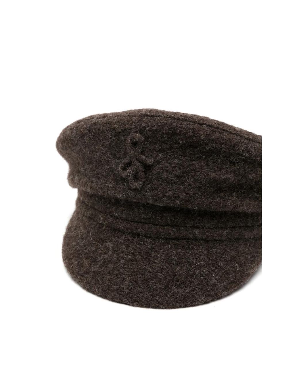 Ruslan Baginskiy Black Béret À Logo Brodé