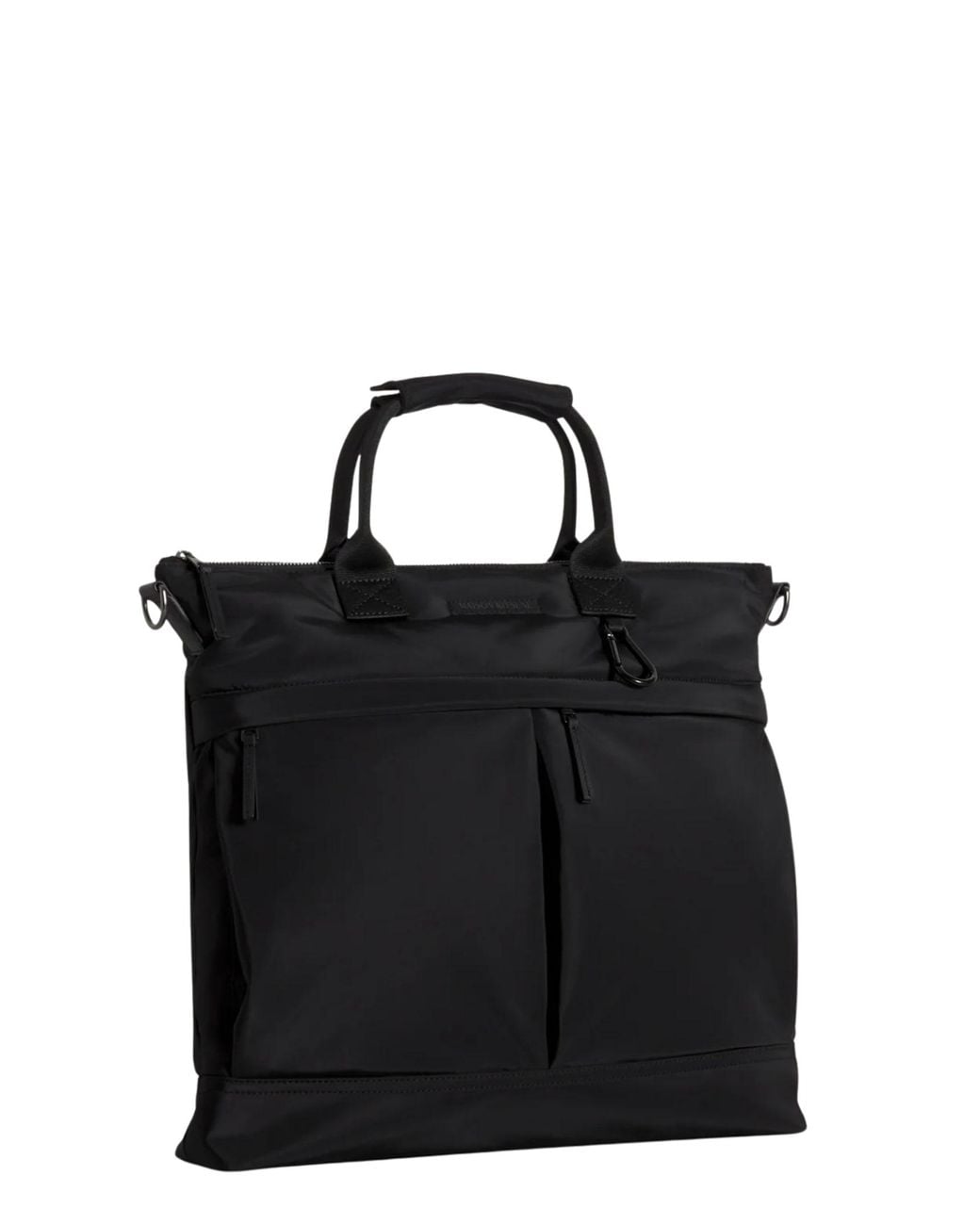 Maison Kitsuné Black Nylon Tote for men