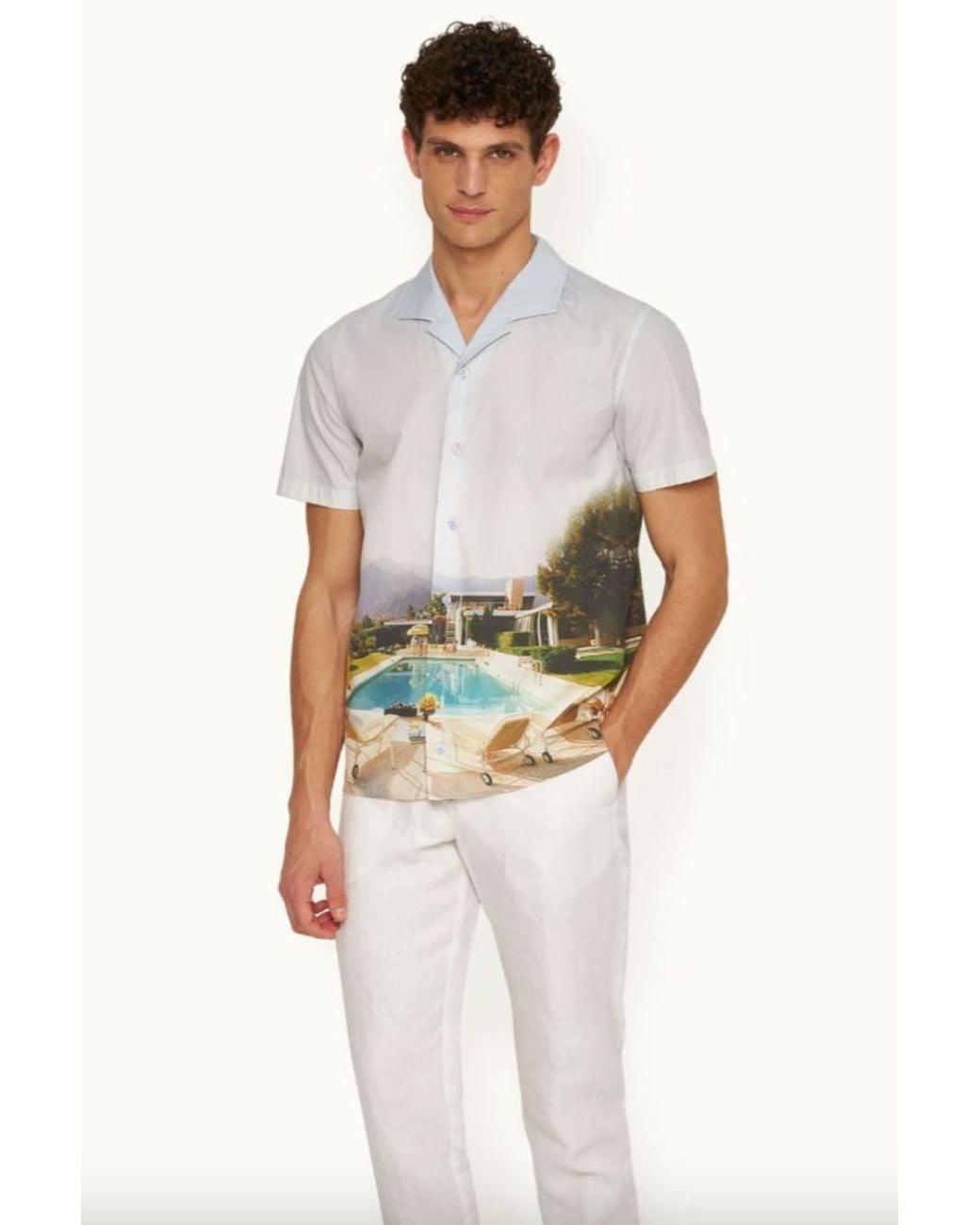 Orlebar Brown White Hibbert Photographic-279302-Kaufmann Cocktail Clothing for men