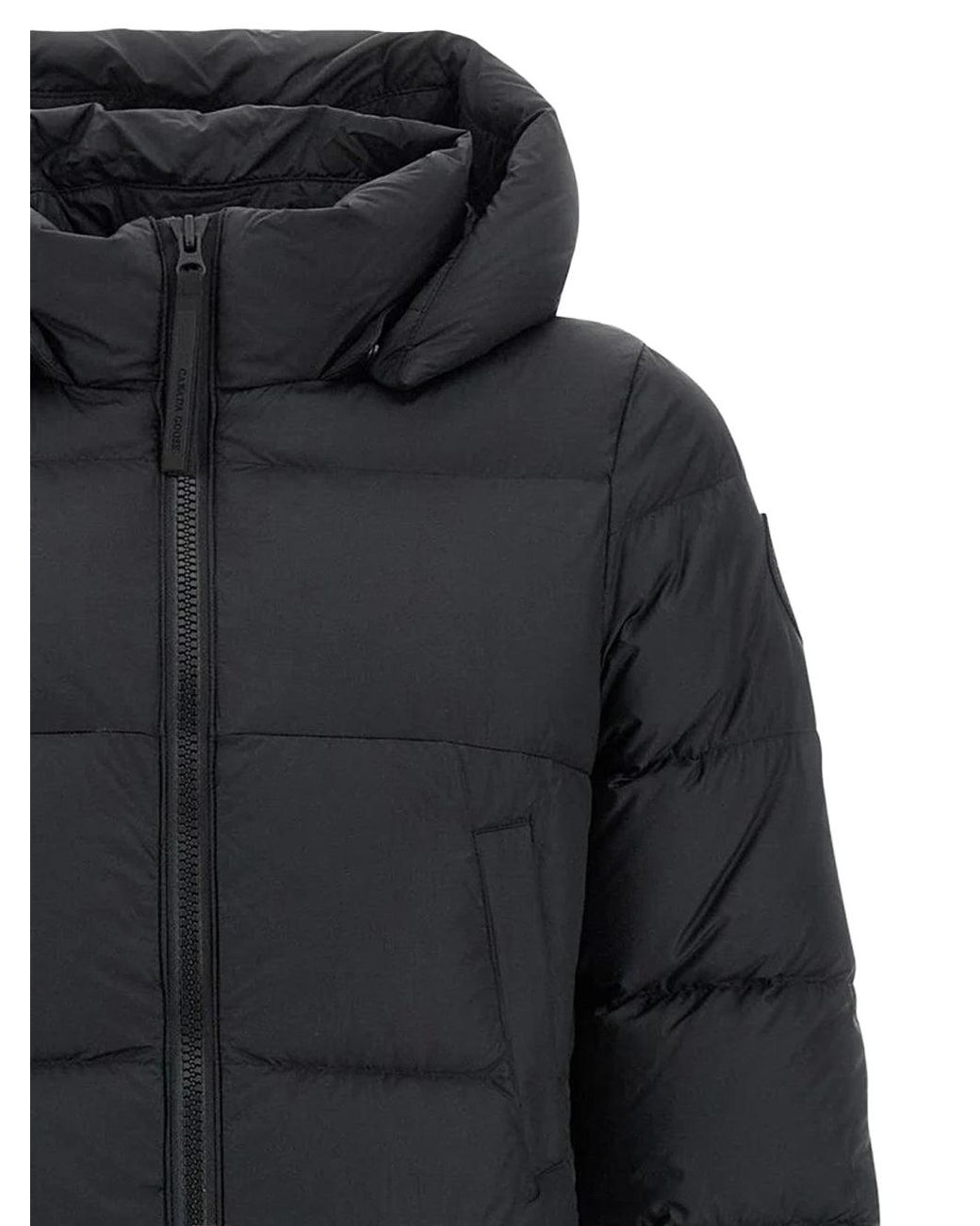Canada Goose Black Mystique Puffer Tonal Label