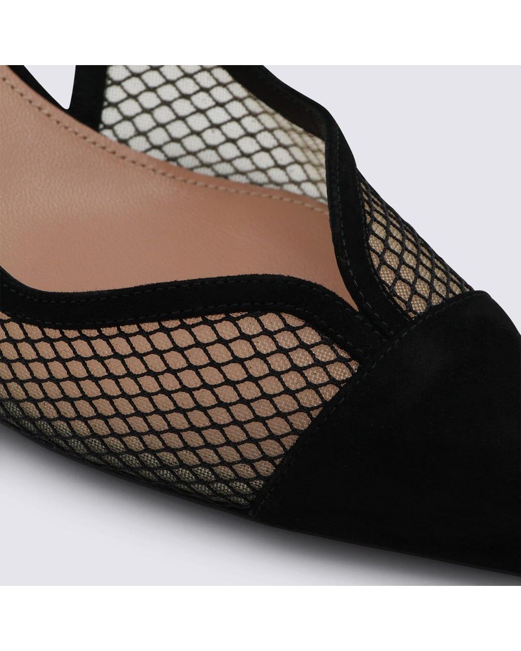 Aquazzura Black Leather Pumps