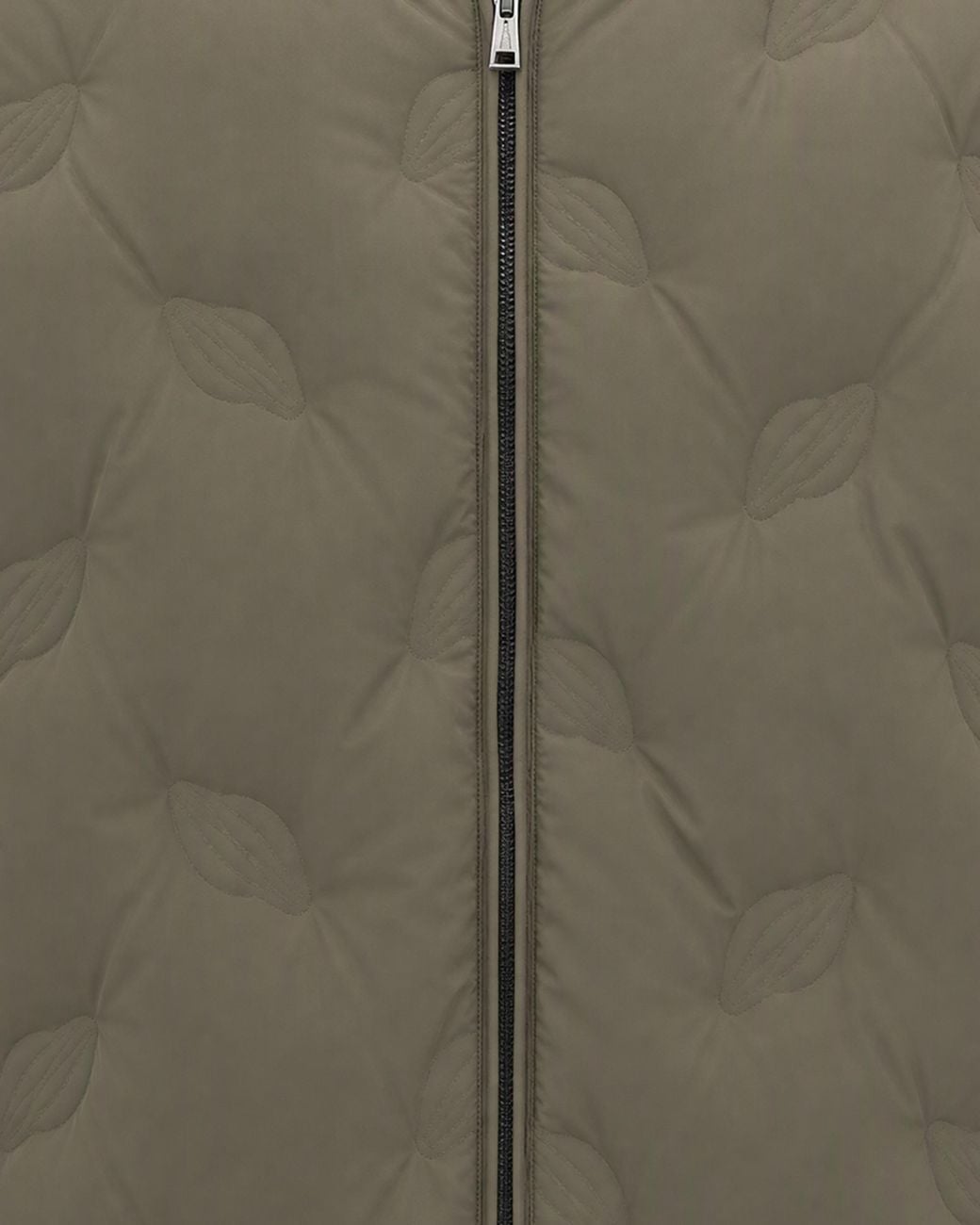 Daily Paper Green Wave-Quilted Bomber Jacket Polyester Padded & Down for men