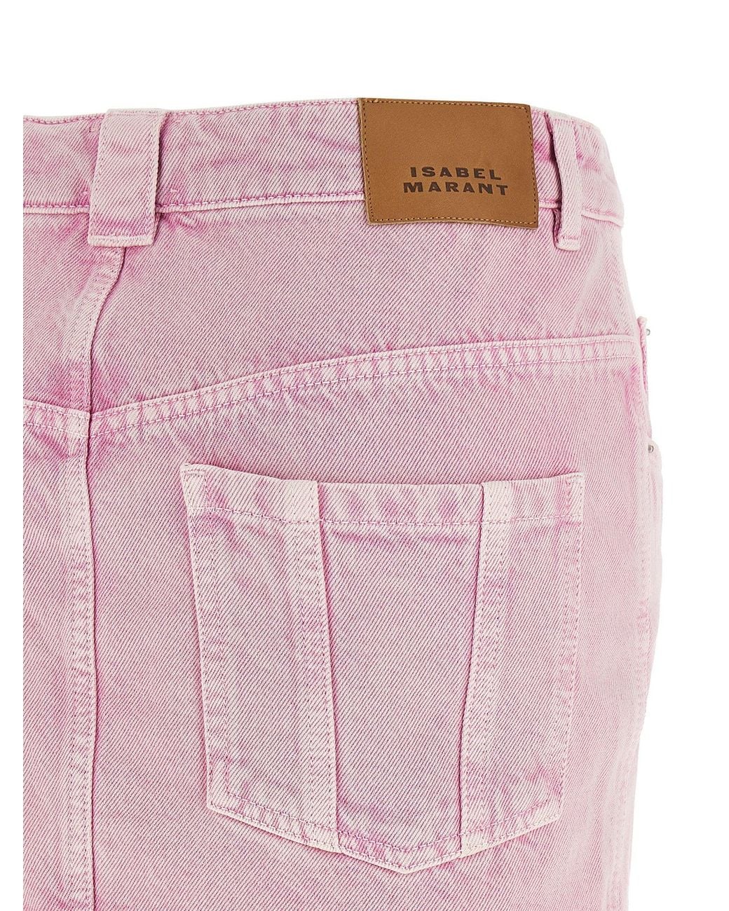Isabel Marant Skirt in Pink | Lyst
