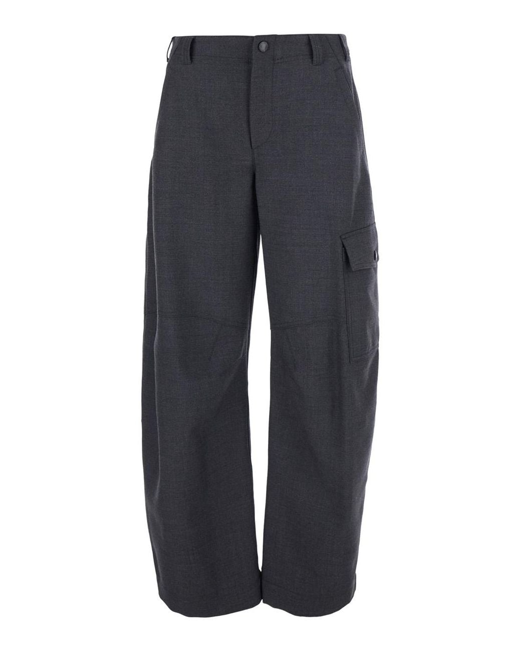 Brunello Cucinelli Blue Trousers Virgin Wool