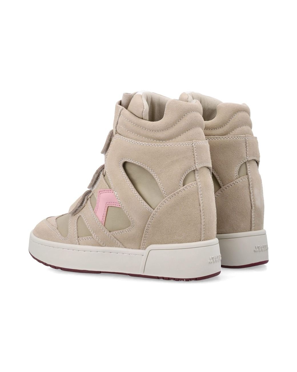 Isabel Marant Natural Im3 Wedge Sneakers