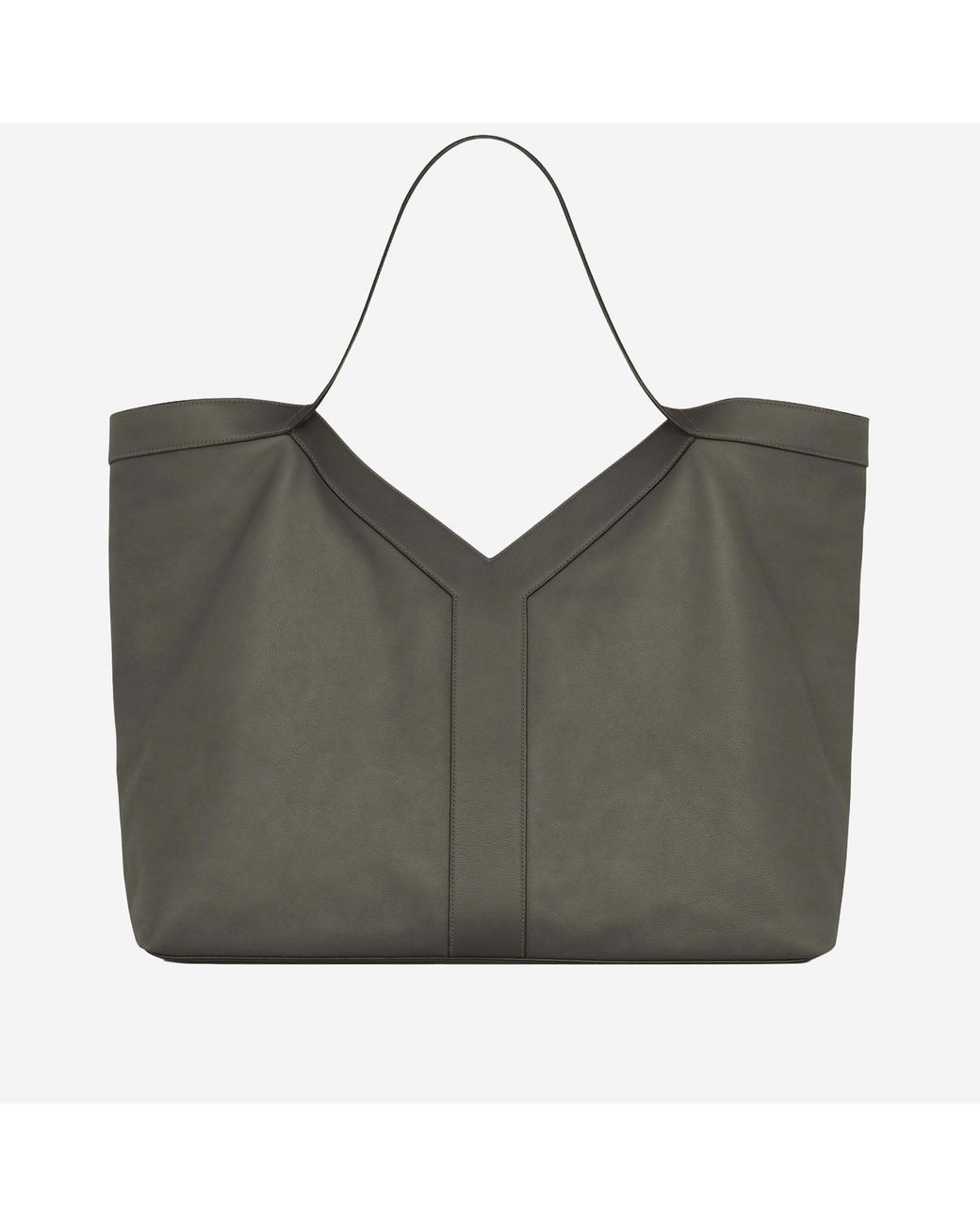 Saint Laurent Black Large Leather Tote Bag Shoulder for men