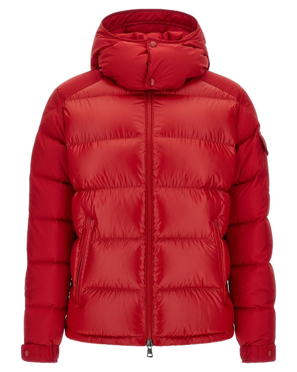 Moncler Red Moncler Maya Down Jacket for men