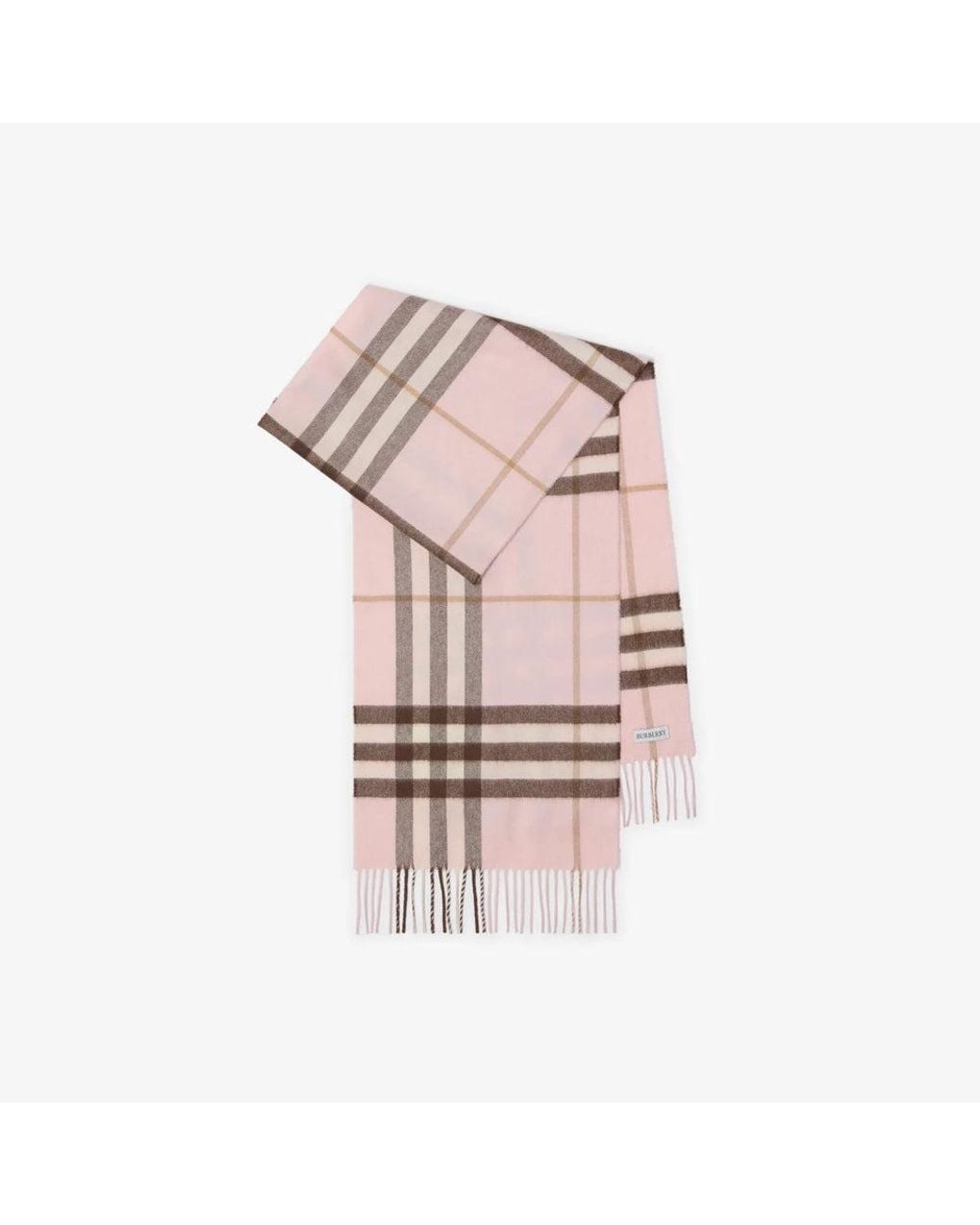 Burberry Pink Burberry Scarf