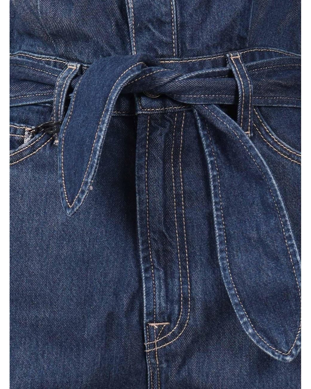 7 For All Mankind Blue Full Suit