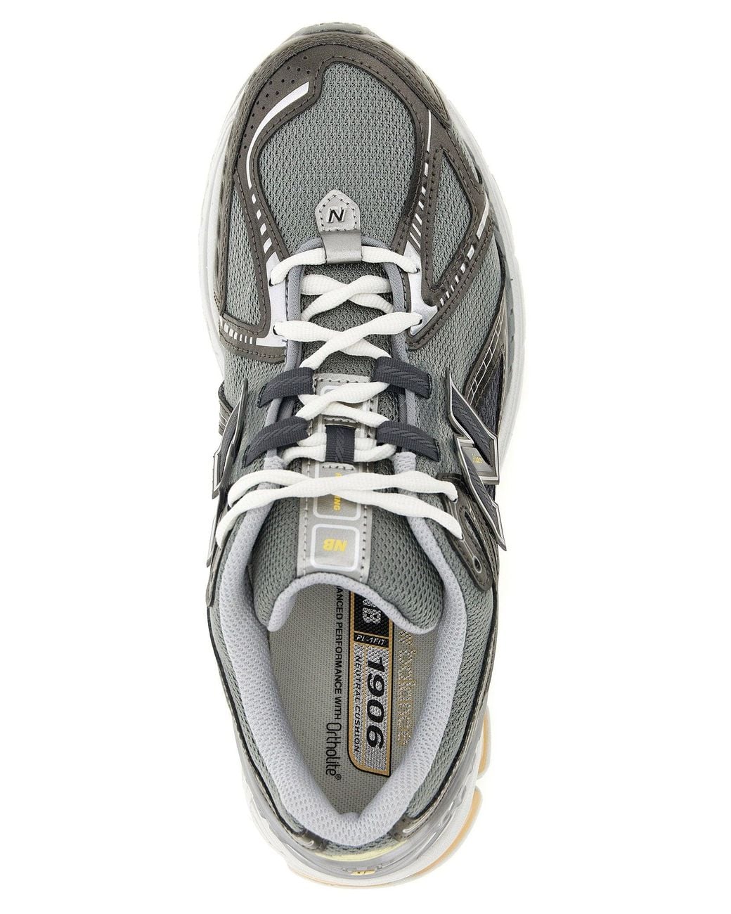 New Balance Gray 1906-R Sneaker