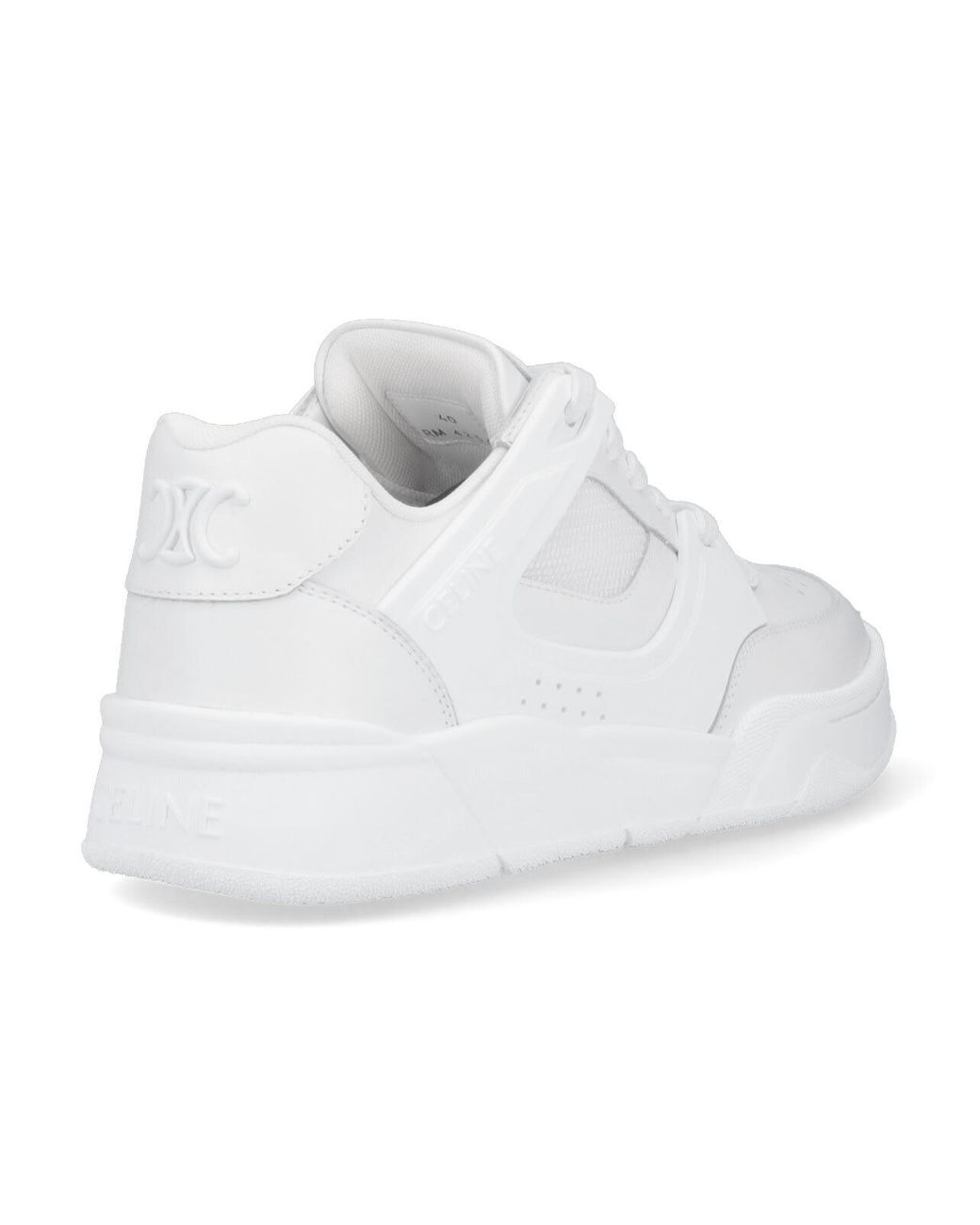 Céline White Ct-09 Low-Top Sneakers for men