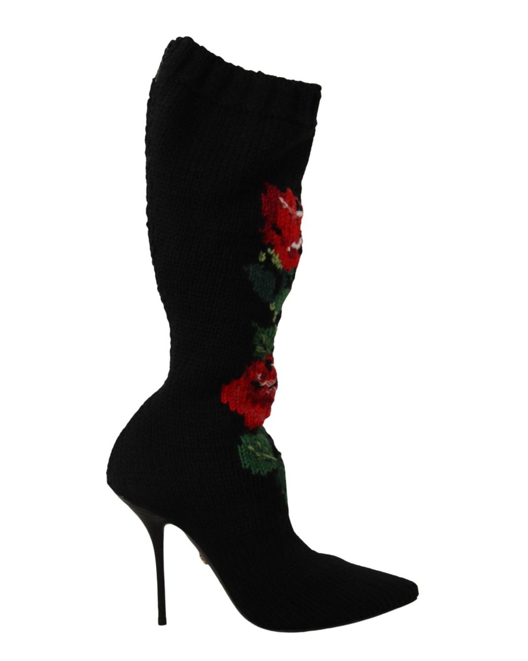Dolce & Gabbana Black Heeled Boots