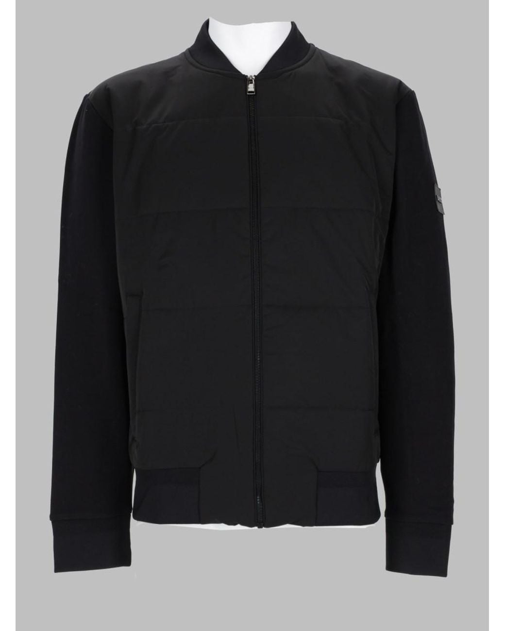 Boss Black Jacket Skiles Cotton Polyester for men