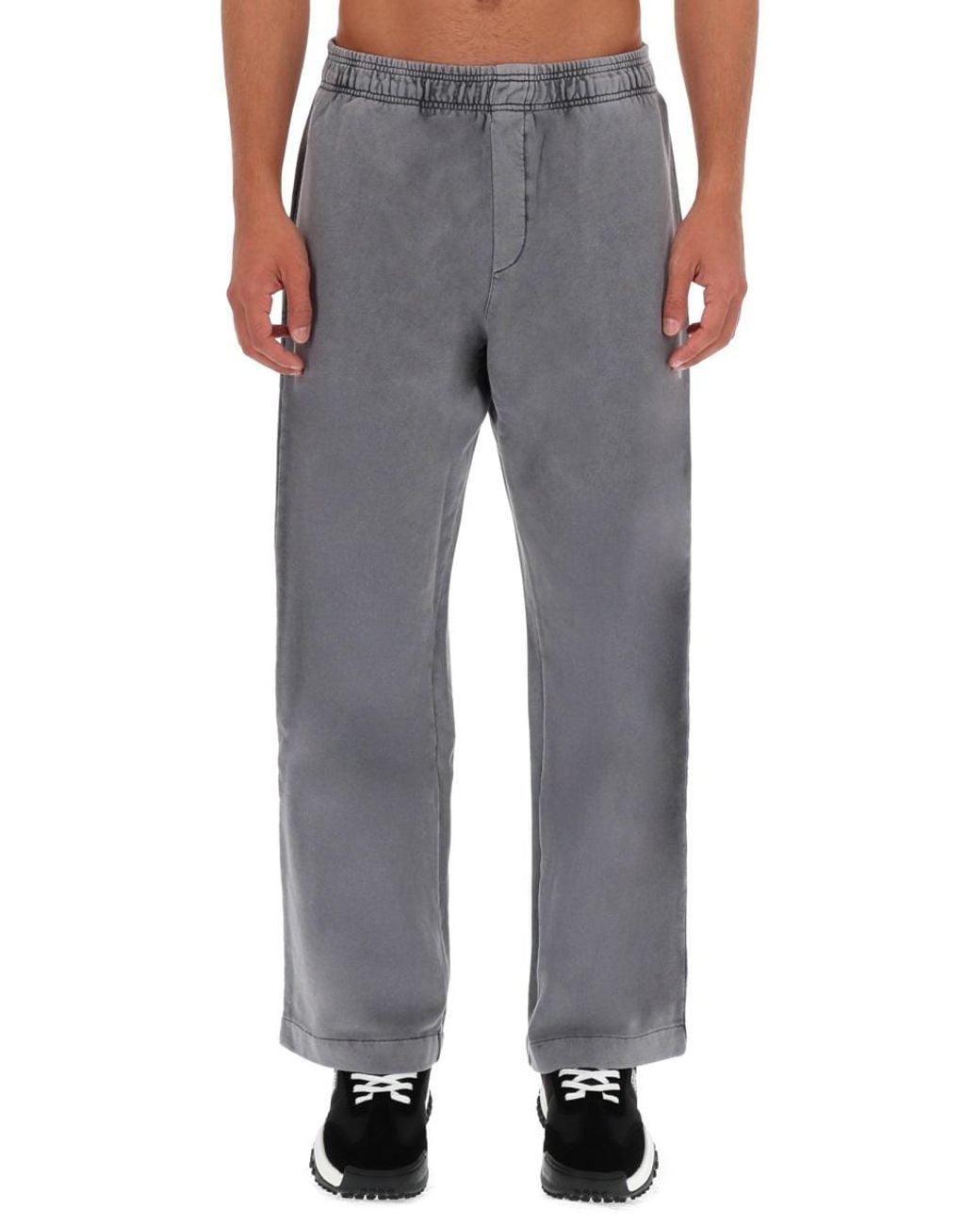 Versace Jeans Couture Gray Versace Jeans Couture Cotton Jogger Pants for men
