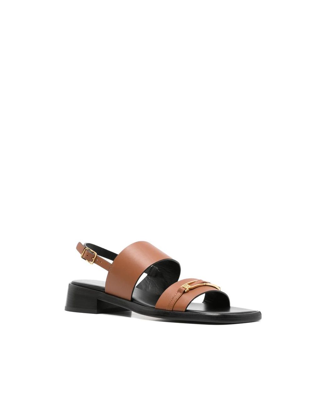 Sergio Rossi Brown High Heel Sandals