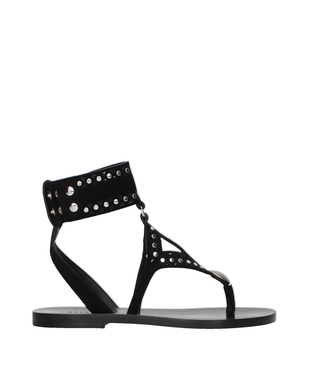 Isabel Marant Black Lize Studded Sandals