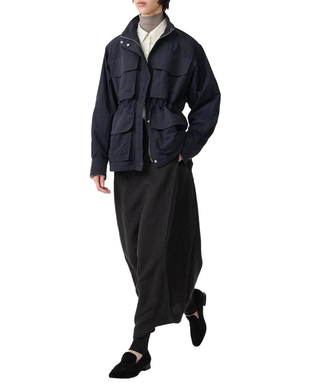Studio Nicholson Black Bryde Skirt Ore