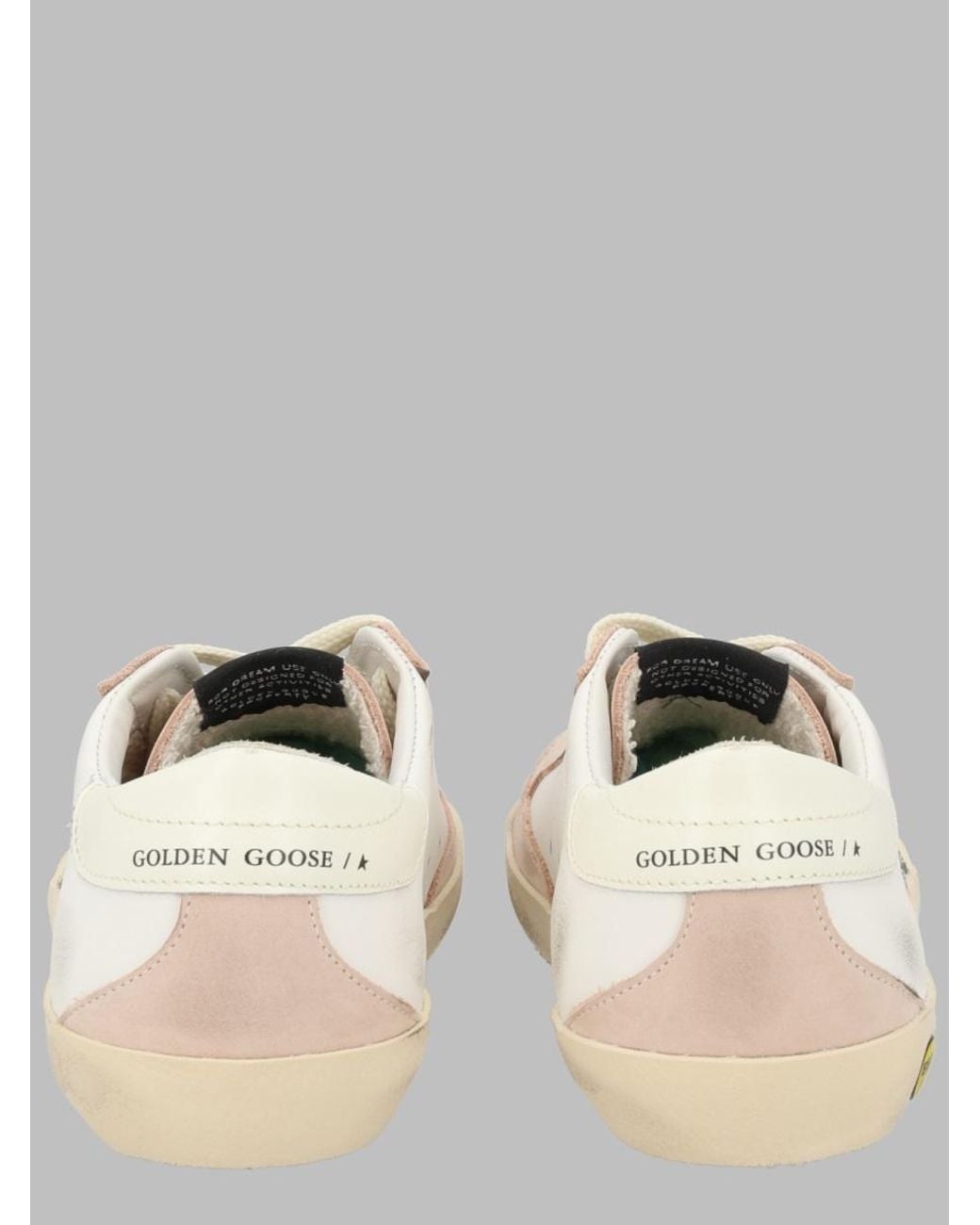 Golden Goose Deluxe Brand Natural Sneakers Superstar Leather Cow