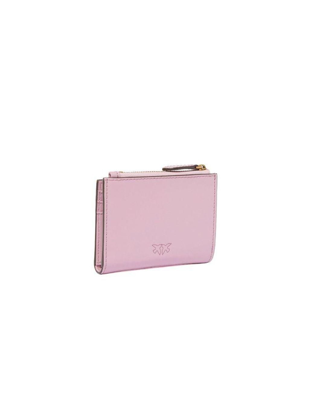 Pinko Pink Wallet Cowhide/Polyethylene Bags