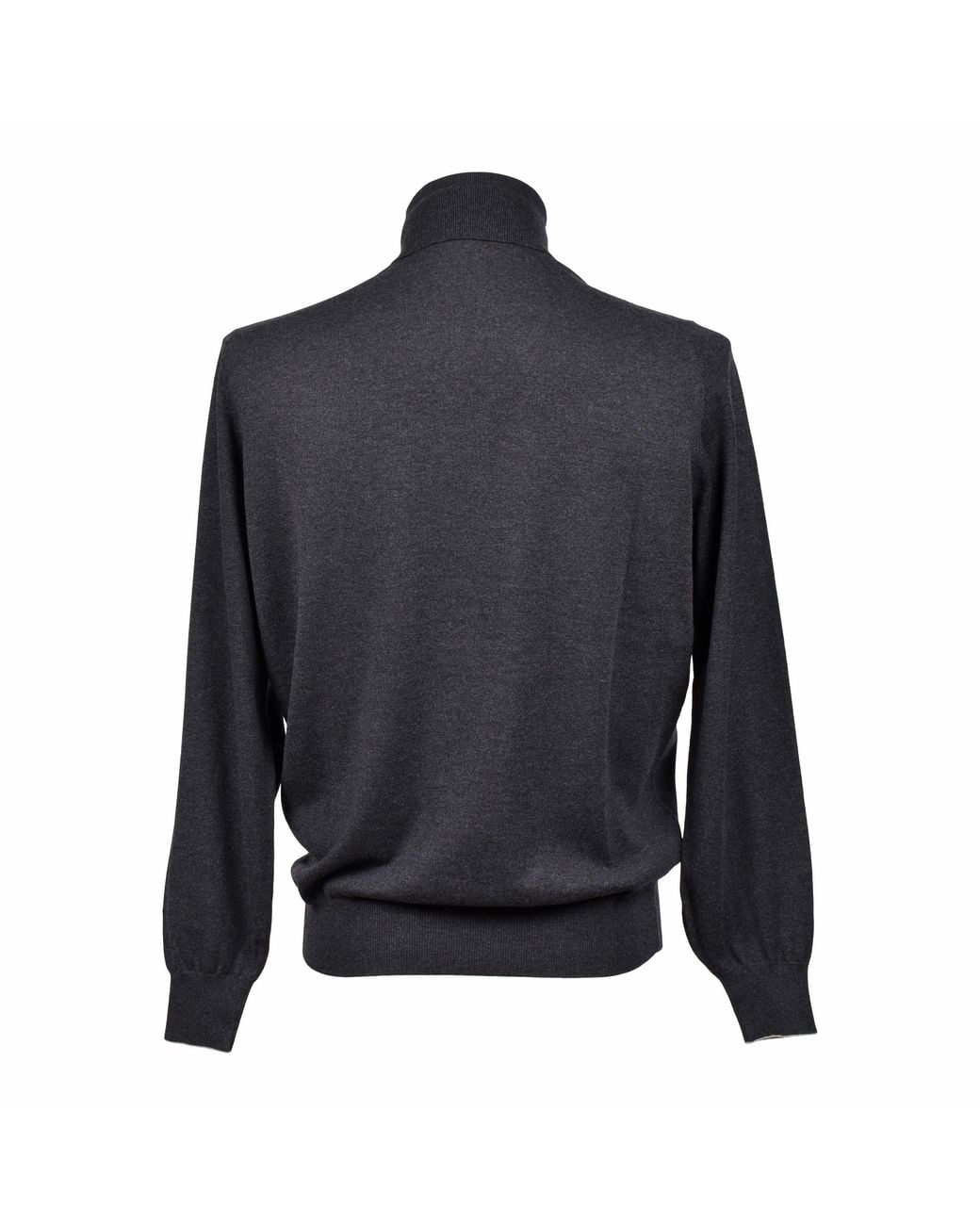 Brunello Cucinelli Black Turtleneck Sweater Clothing for men