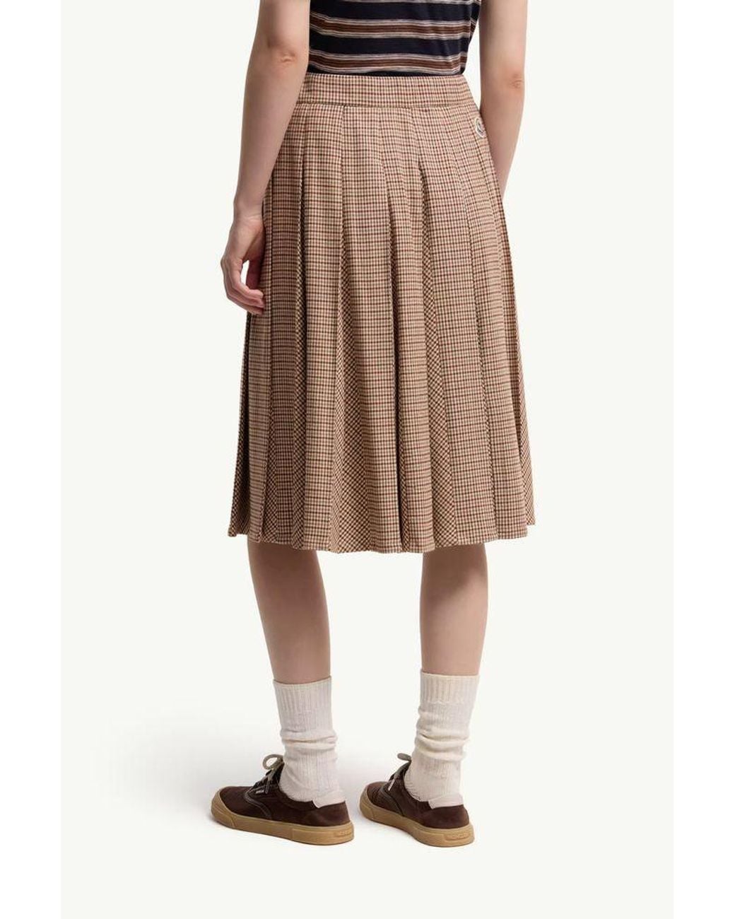Moncler Natural Moncler H26 Skirt