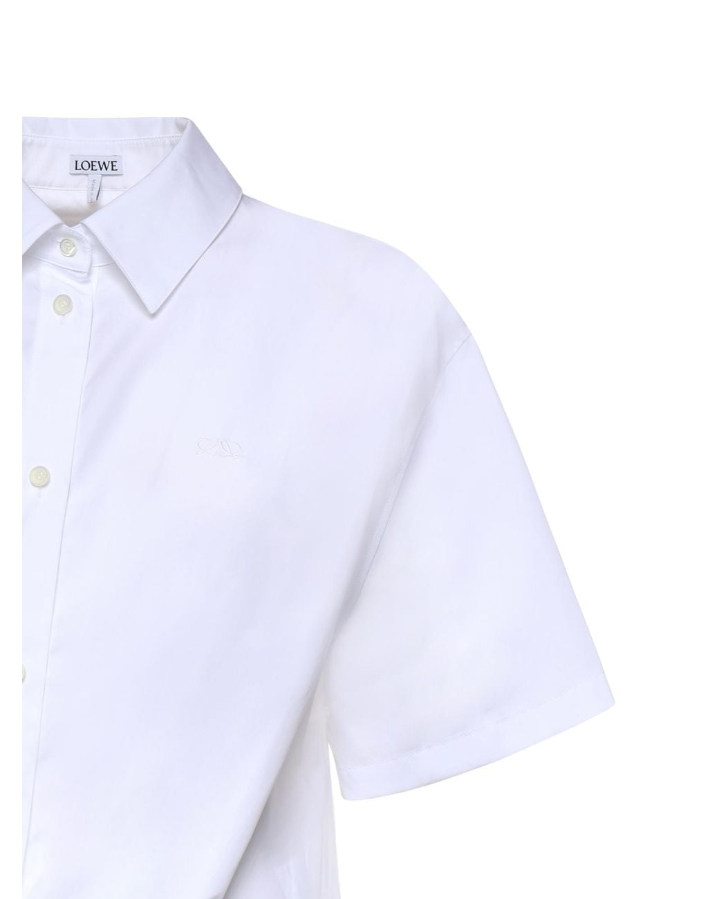 Loewe White Shirts Cotton