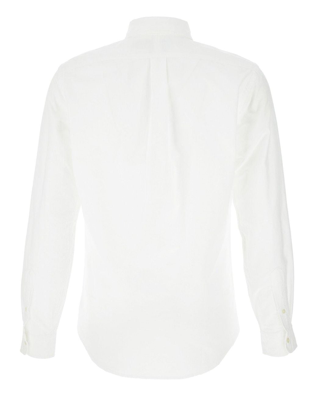 Polo Ralph Lauren White Button-Down Oxford Cotton Shirt for men