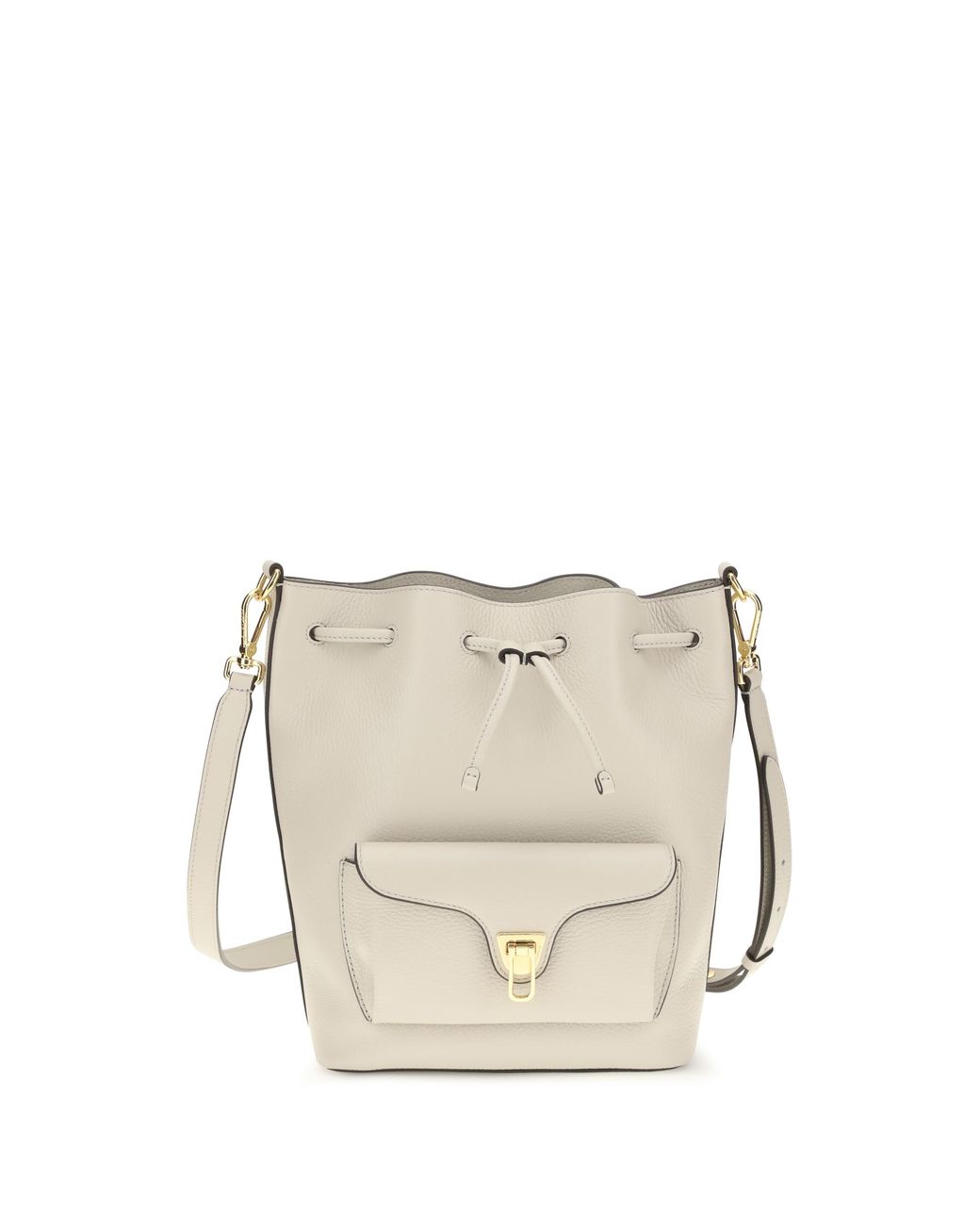 Coccinelle Natural Shoulder Bag Beat Calf Leather (Bos Taurus)
